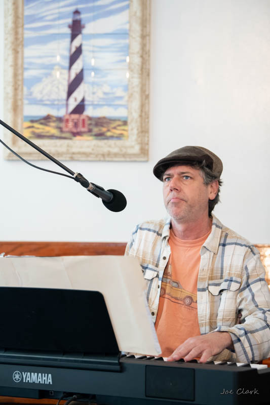 Christopher Siren playing at Toucan Grill in Oriental.